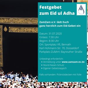 Festgebet Eid ul adha Düsseldorf